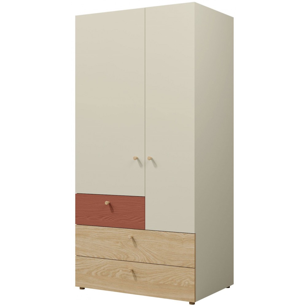 Ντουλάπα Yuki δίφυλλη-Korali