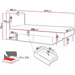 Παιδικό κρεβάτι Yuki-Korali