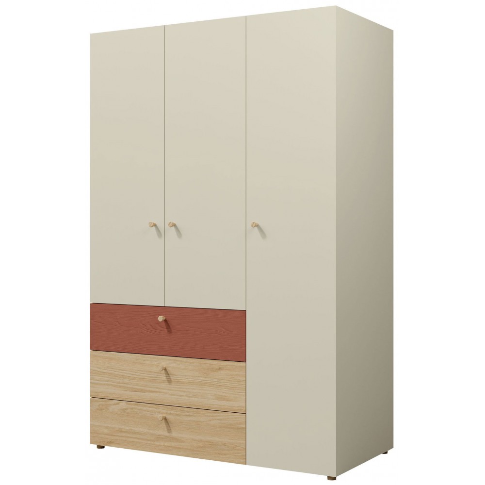 Ντουλάπα Yuki τρίφυλλη-Korali