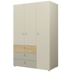 Ντουλάπα Yuki τρίφυλλη-Menta