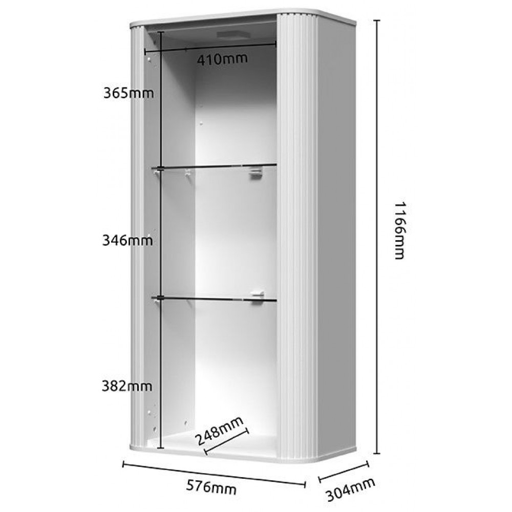 Βιτρίνα Dutchess κρεμαστή