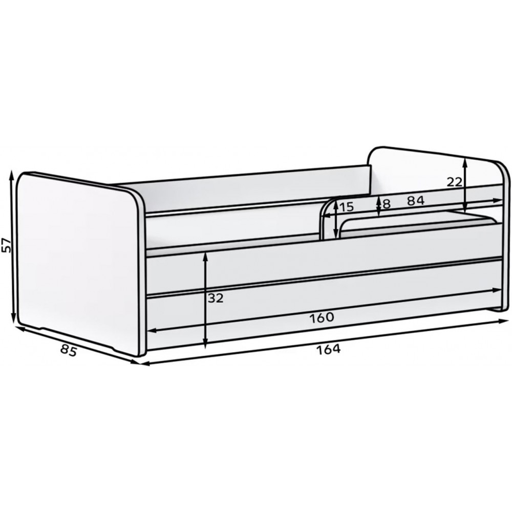 Κρεβάτι Doreli-160 x 80
