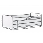 Κρεβάτι Doreli-200 x 80