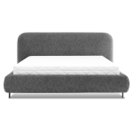 Επενδυμένο κρεβάτι Prius-140 x 200-Gkri Skouro