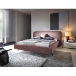 Επενδυμένο κρεβάτι Prius-140 x 200-Roz