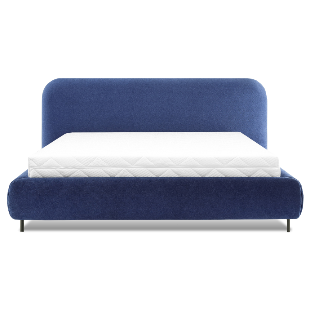 Επενδυμένο κρεβάτι Prius-160 x 200-Mple