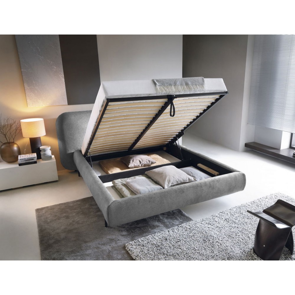 Επενδυμένο κρεβάτι Prius-180 x 200-Gkri