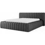 Επενδυμένο κρεβάτι Carlito-Mauro-140 x 200