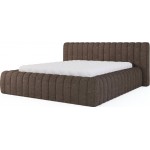 Επενδυμένο κρεβάτι Carlito-Kafe-180 x 200