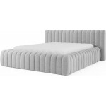 Επενδυμένο κρεβάτι Carlito-Gkri Anoixto-140 x 200