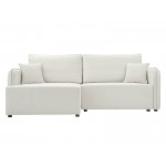 Γωνιακός καναπές Melody-Leuko-Αριστερή