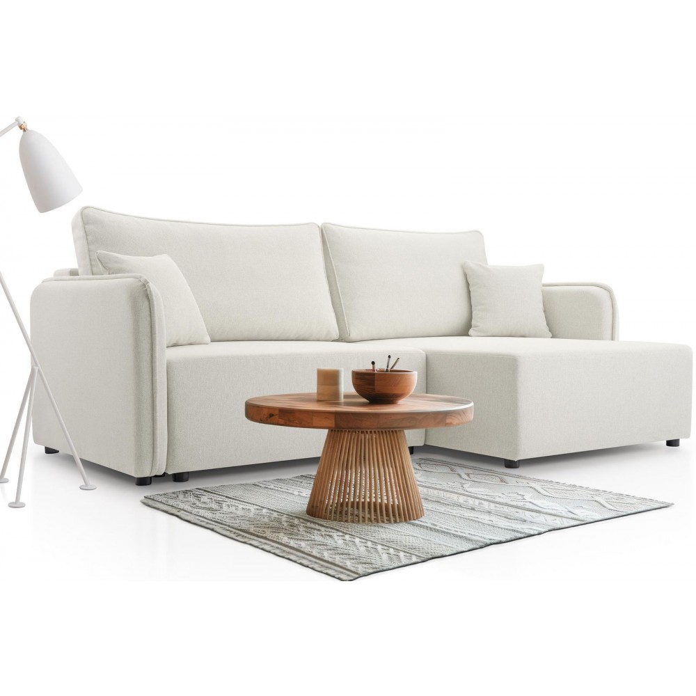 Γωνιακός καναπές Melody-Leuko-Δεξιά