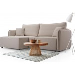 Γωνιακός καναπές Melody-Beige-Αριστερή