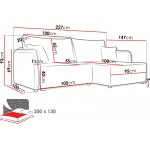 Γωνιακός καναπές Melody-Anthraki-Δεξιά