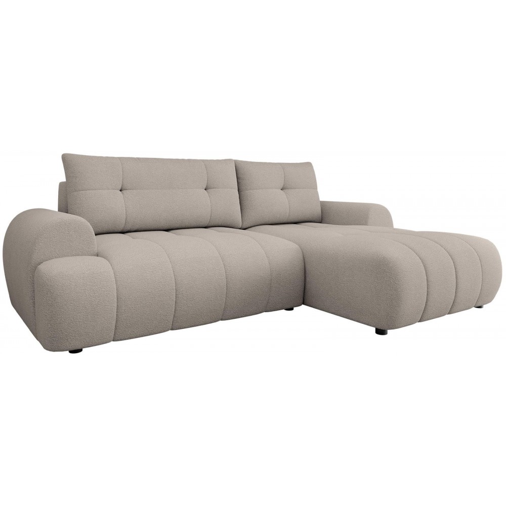 Γωνιακός καναπές Fiorano-Beige-Δεξιά