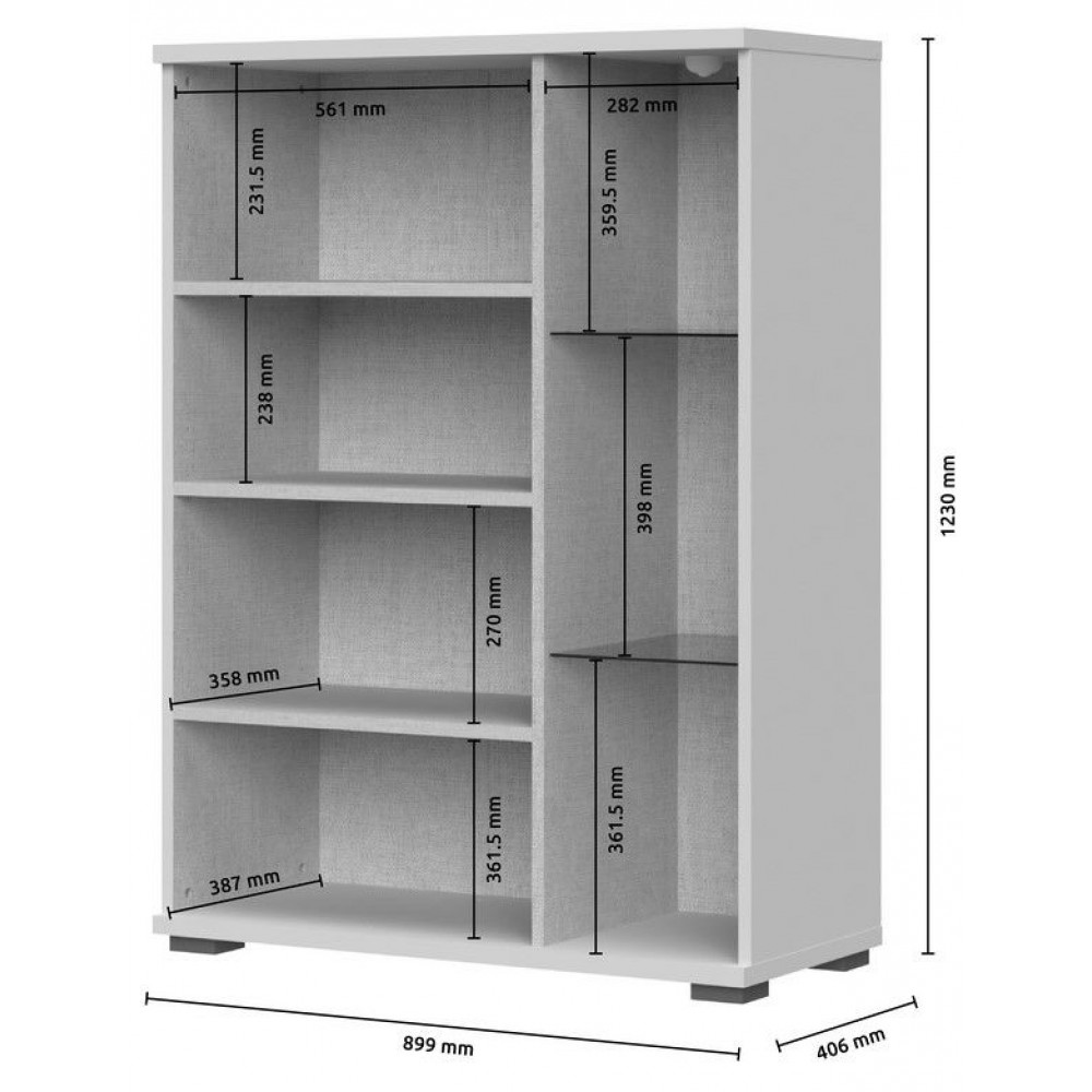 Βιτρίνα Phantom χαμηλή