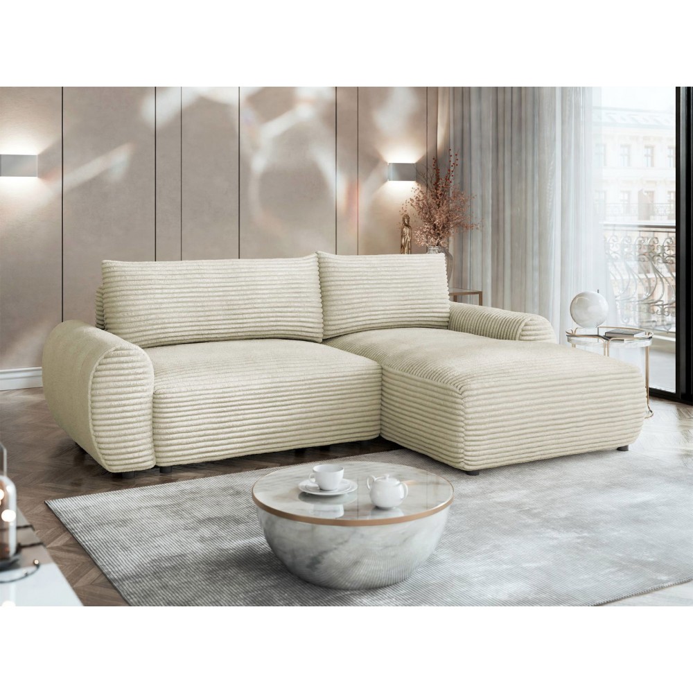 Γωνιακός καναπές Bello-Mpez Anoixto-Δεξιά