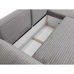 Γωνιακός καναπές Bello-Mpez Anoixto-Δεξιά