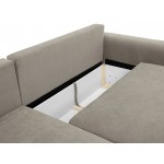 Γωνιακός καναπές Beliza-Gkri Skouro-Αριστερή