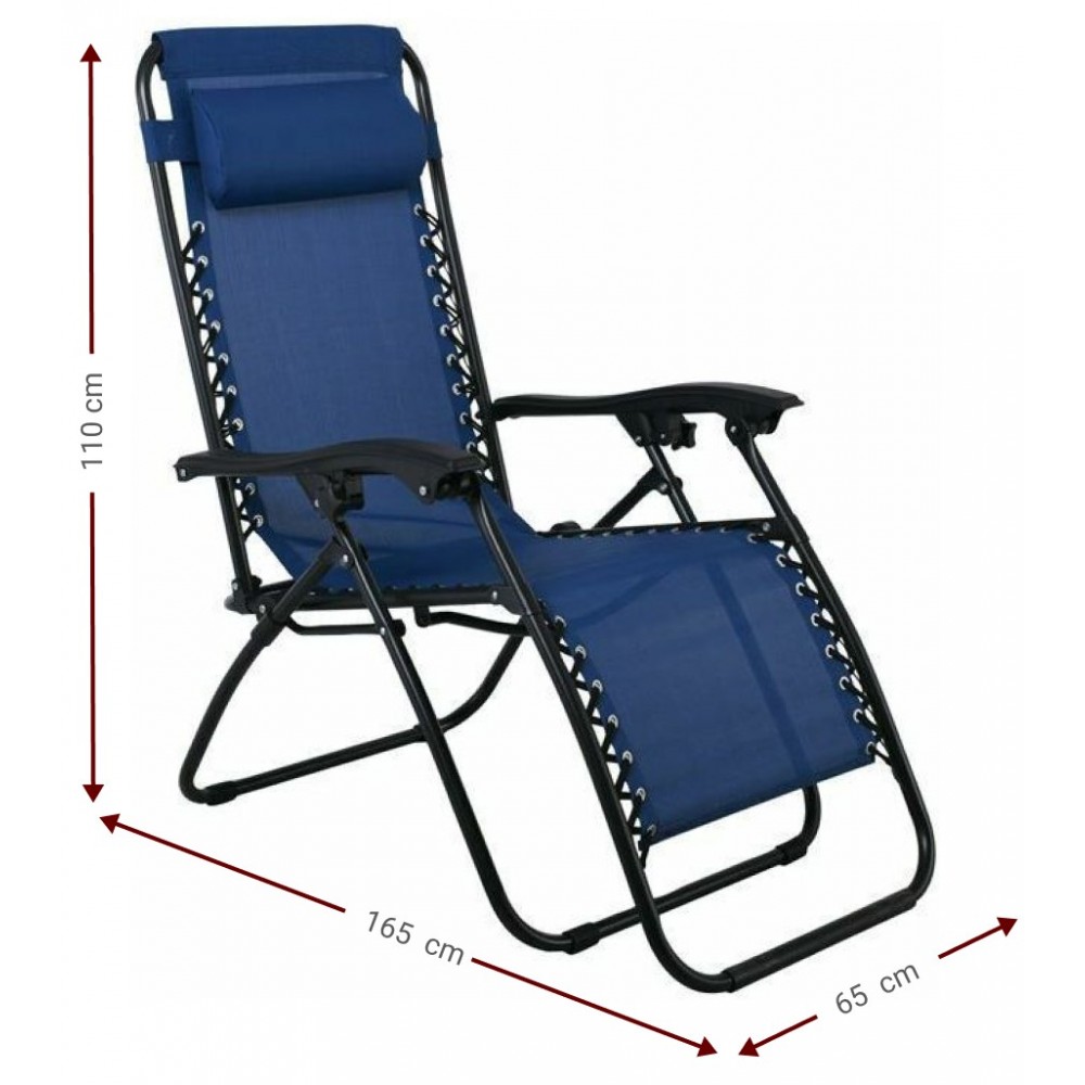 Πολυθρόνα - Ξαπλώστρα παραλίας Relax Flexy-Mple