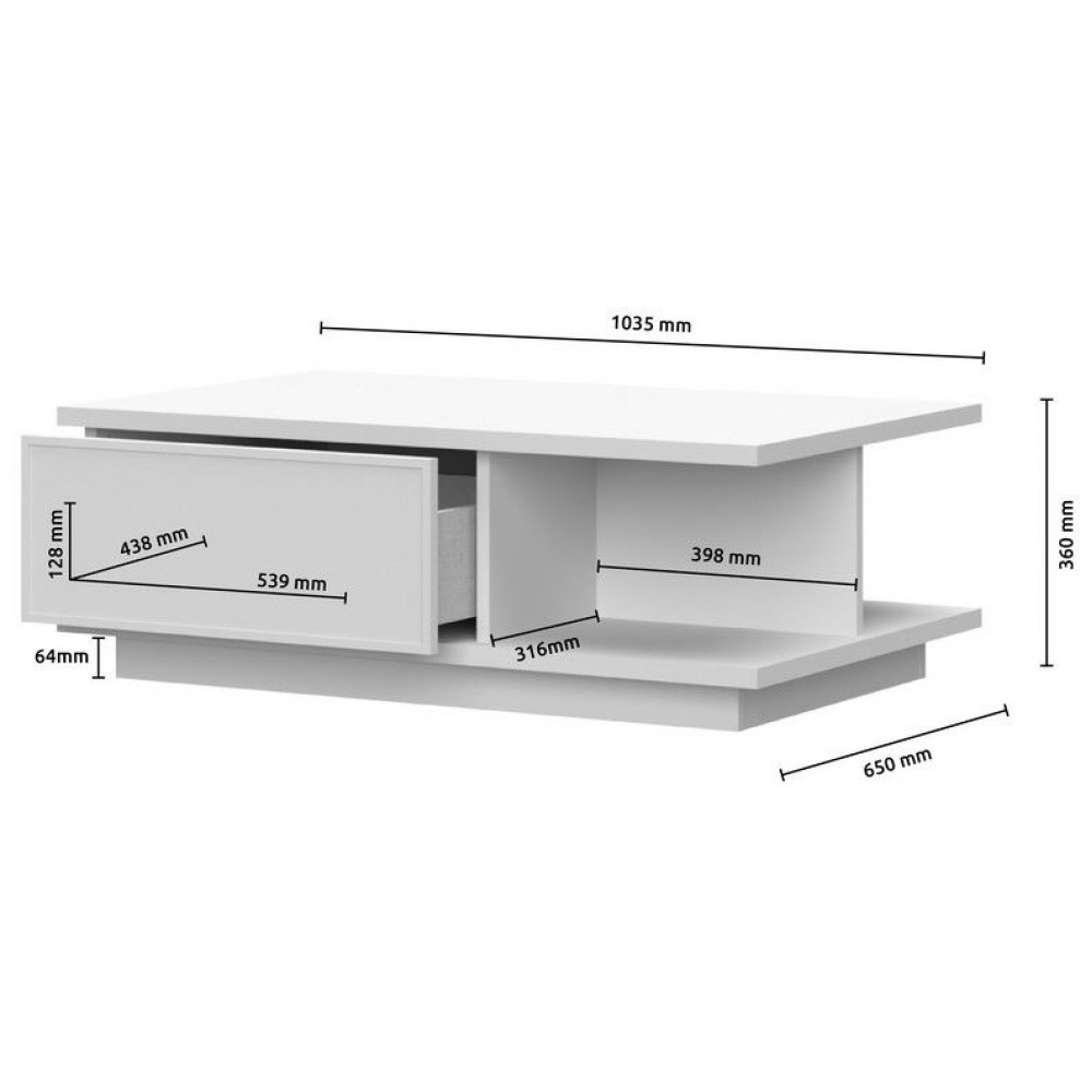 Τραπεζάκι σαλονιού Phantom