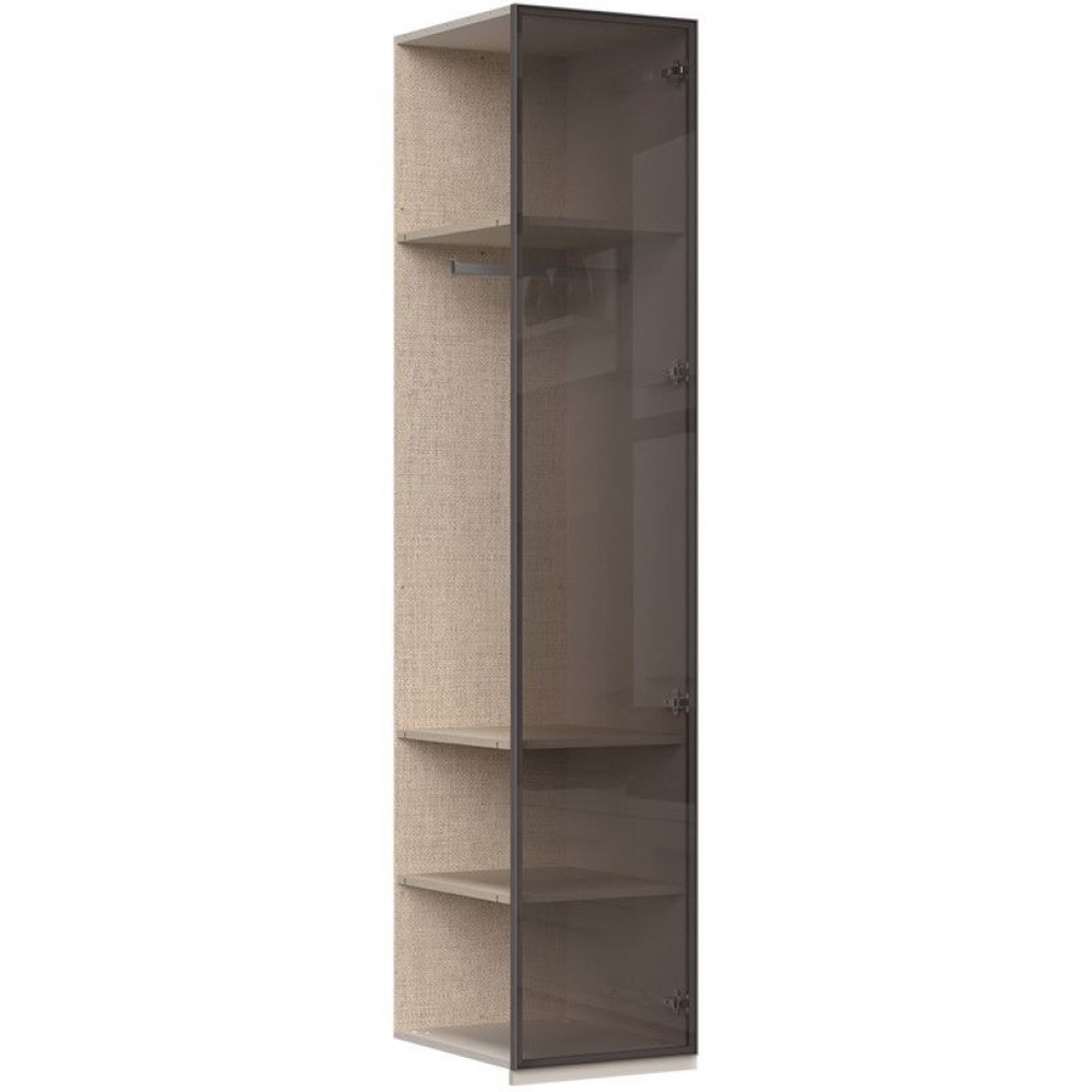 Επέκταση ντουλάπας Phantom μονόφυλλη glass