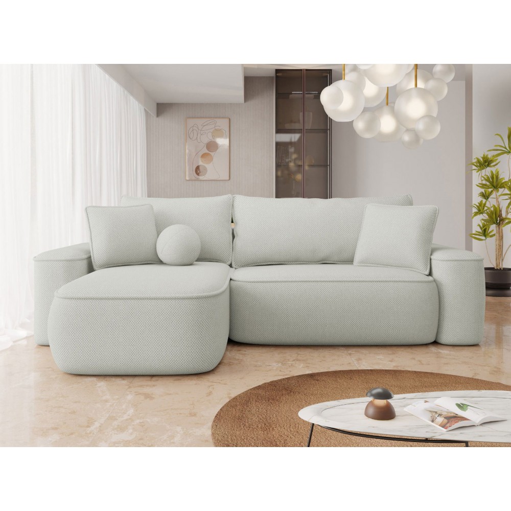 Γωνιακός καναπές Sandby-Gkri Anoixto