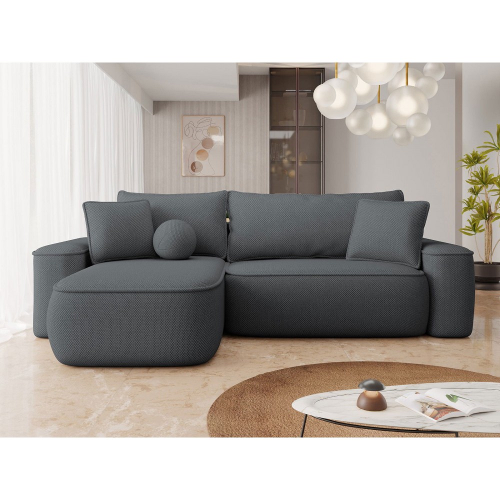 Γωνιακός καναπές Sandby-Anthraki