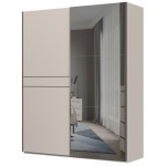 Ντουλάπα Phantom 180 συρόμενη με καθρέπτη