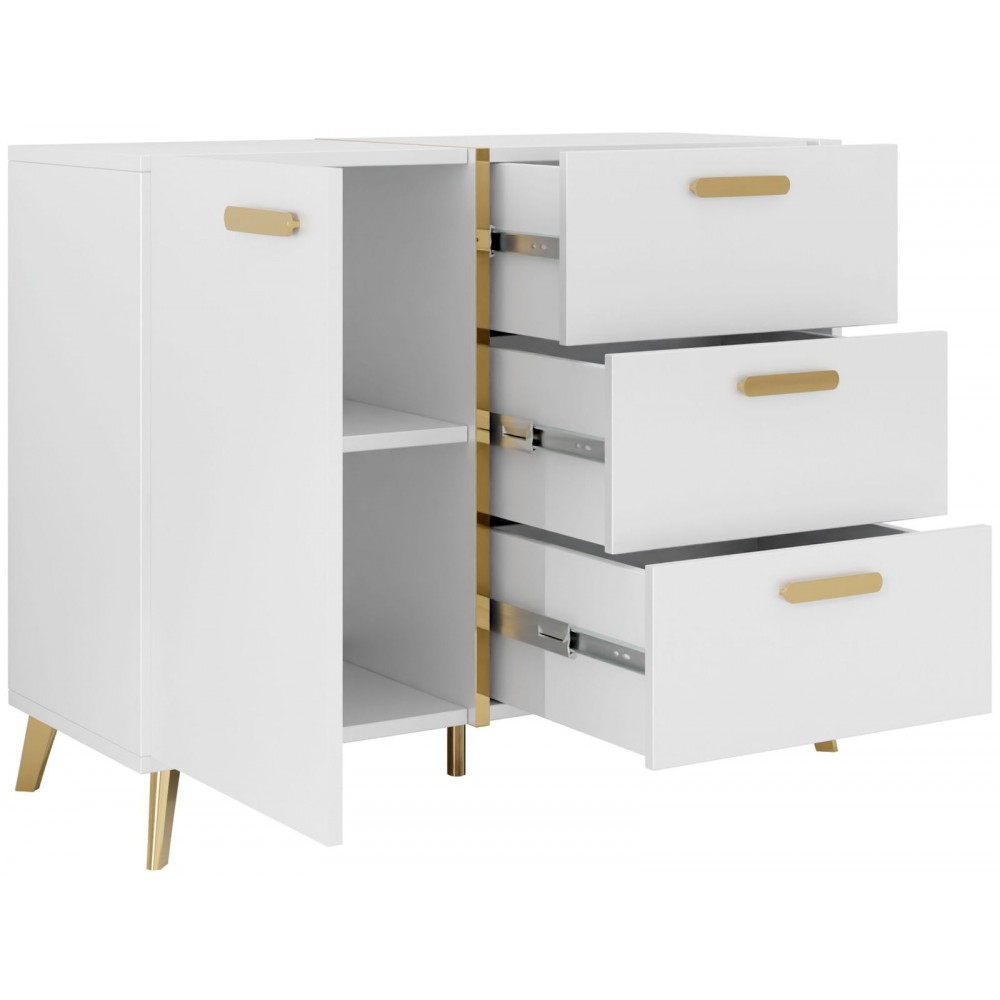 Μπουφές Picru 1D3SZ-Leuko Gualistero