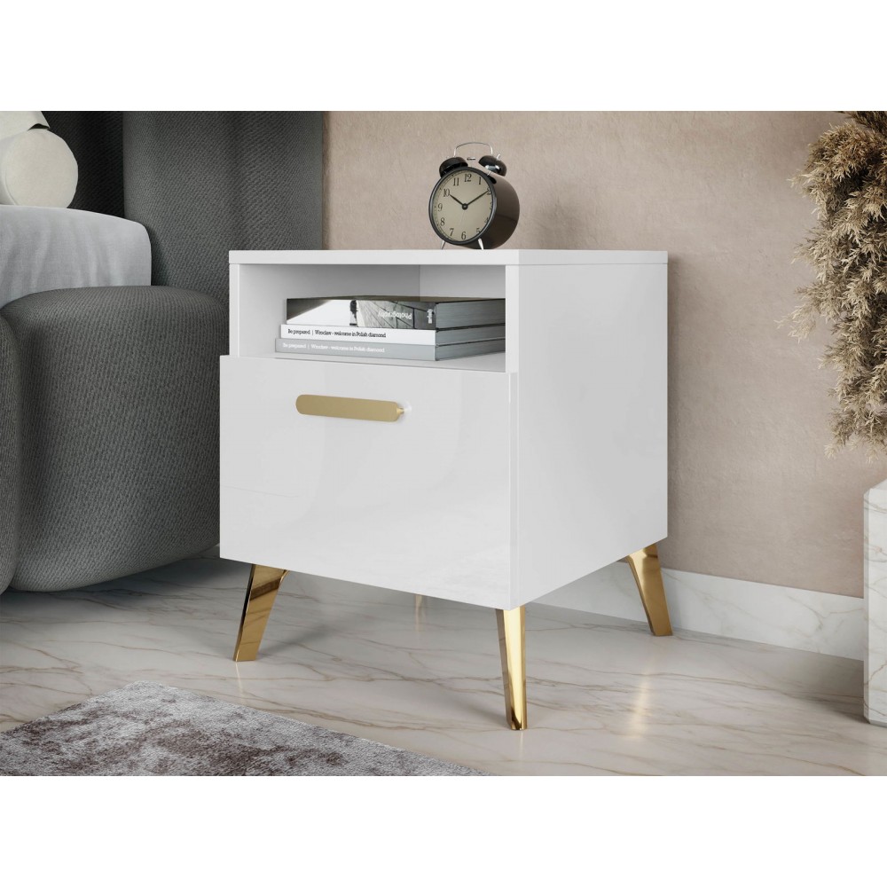 Κομοδίνο Picru 1SZ-Leuko Gualistero