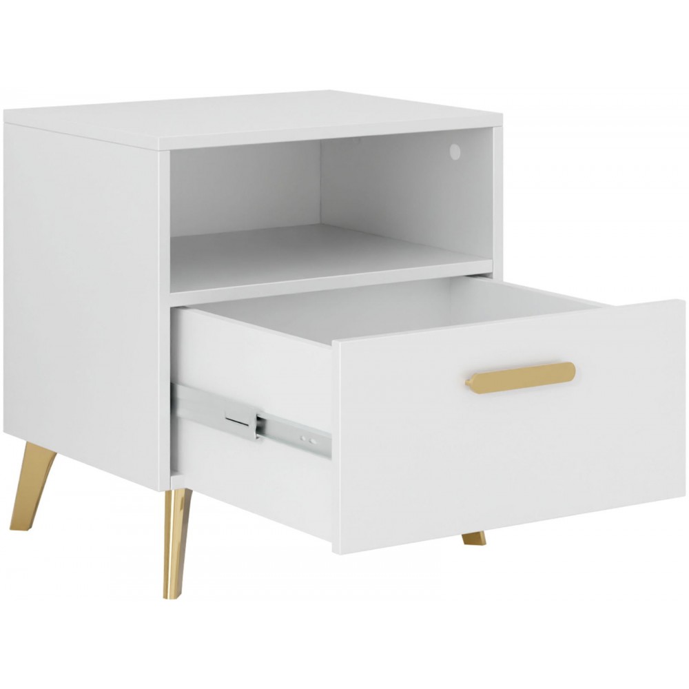 Κομοδίνο Picru 1SZ-Leuko Gualistero