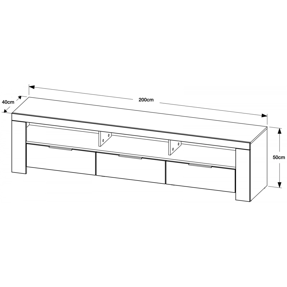 Έπιπλο τηλεόρασης Opera-Mauro