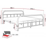 Κρεβάτι Derozi-120 x 200