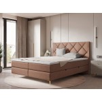 Επενδυμένο κρεβάτι Letra-Keramidi-160 x 200
