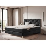 Επενδυμένο κρεβάτι Letra-Mauro-160 x 200