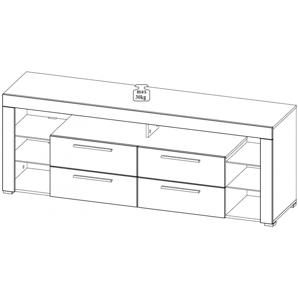 Έπιπλο τηλεόρασης Torino