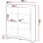 Μπουφές Porto 100 4D