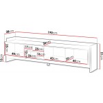 Μπουφές Porto 190 3D