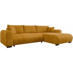 Γωνιακός καναπές Merkos-Moustardi