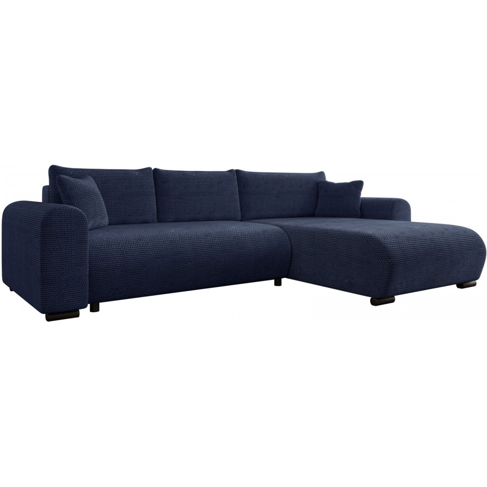 Γωνιακός καναπές Merkos-Mple Skouro