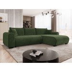 Γωνιακός καναπές Merkos-Prasino