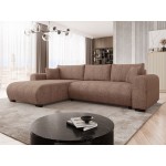 Γωνιακός καναπές Merkos-Kafe Anoixto