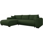 Γωνιακός καναπές Merkos I-Prasino