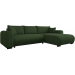 Γωνιακός καναπές Merkos I-Prasino