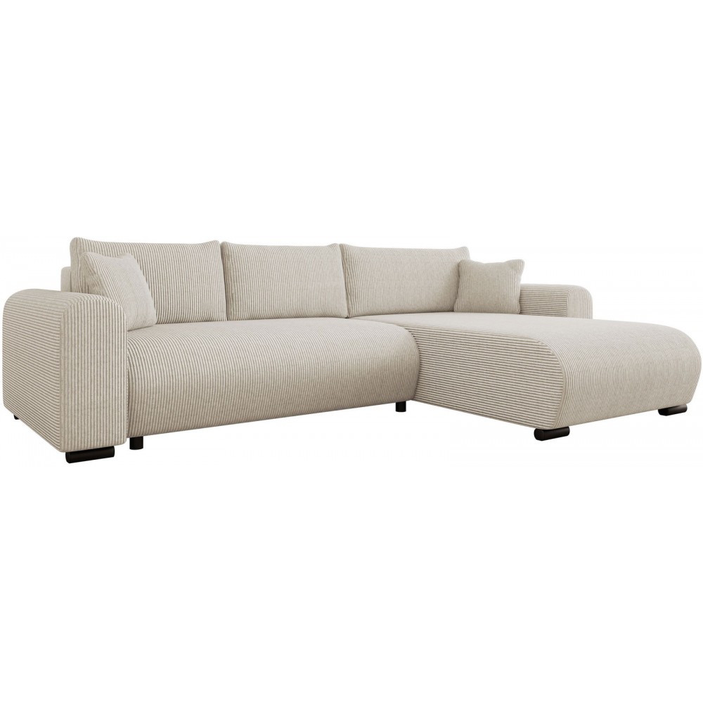 Γωνιακός καναπές Merkos I-Krem