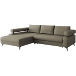 Γωνιακός καναπές Rosa-Gkri Skouro-Αριστερή