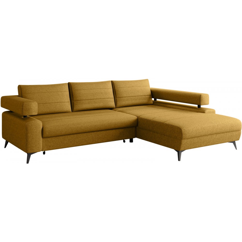 Γωνιακός καναπές Rosa-Moustardi-Δεξιά