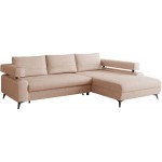 Γωνιακός καναπές Rosa-Roz-Δεξιά