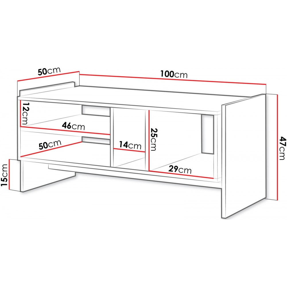 Τραπεζάκι σαλονιού Porto